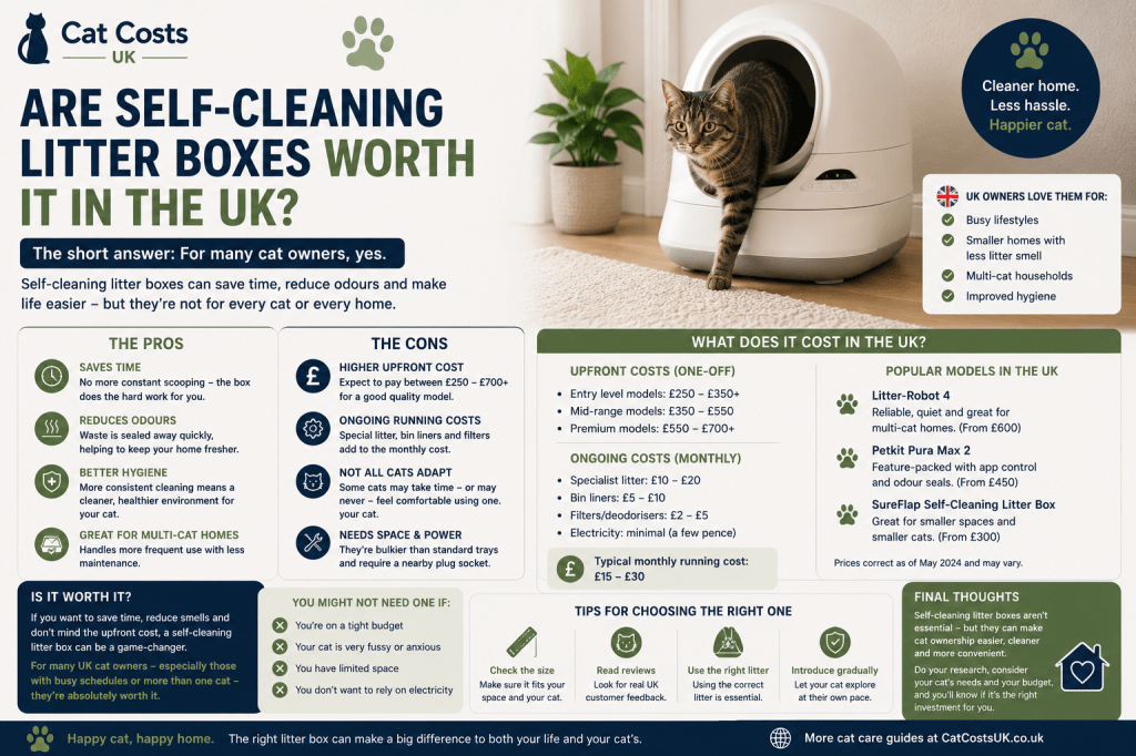 Are Self Cleaning Litter Boxers Worth it uk?