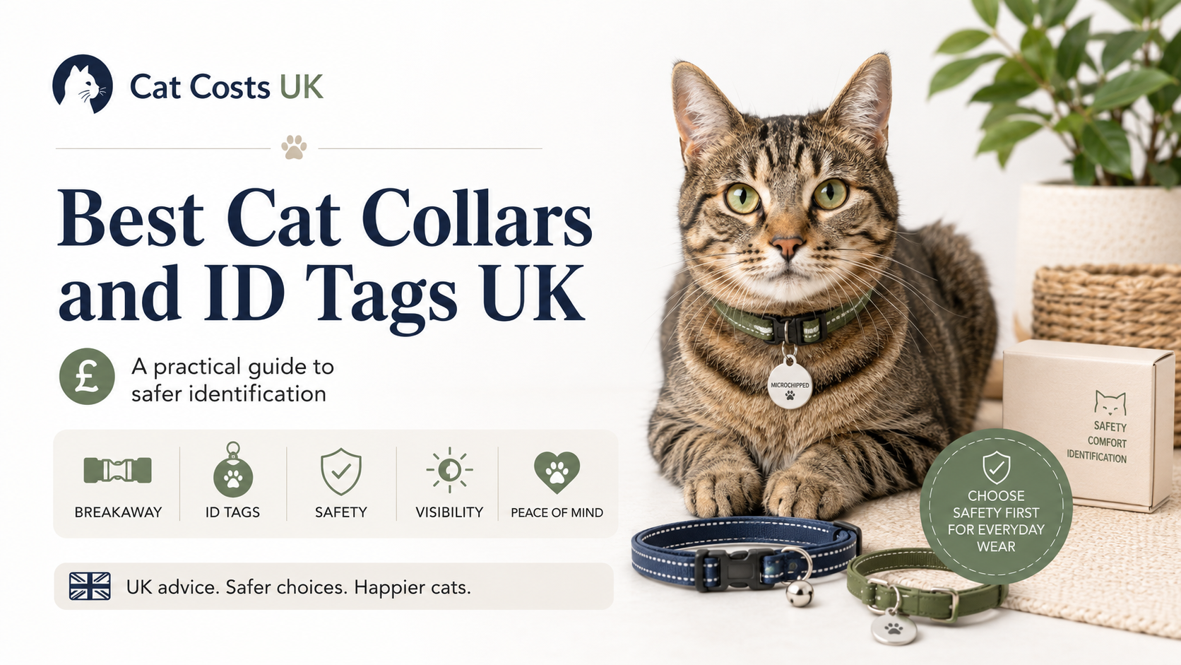 Best Cat Collars and ID Tags UK