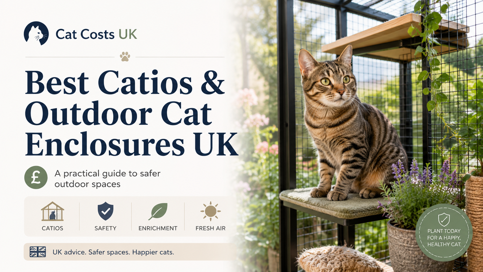 Best Catios and Outdoor Cat Enclosures UK