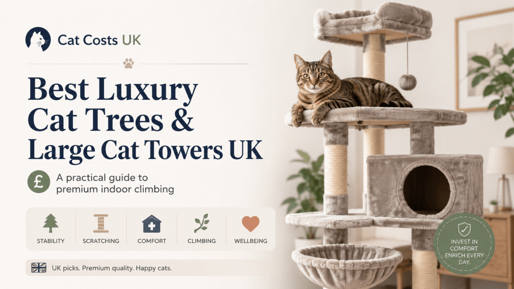 Best Luxury Cat Trees and Large Cat Towers UK