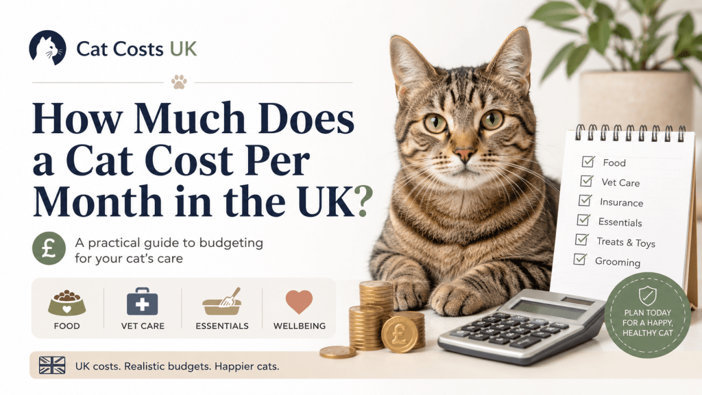 How Much Does A Cat Cost Per Month?
