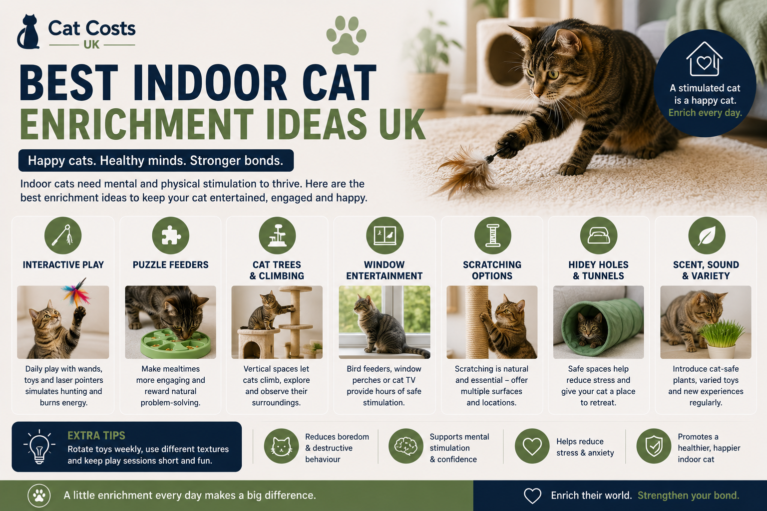 Bet Indoor Cat Enrichment Ideas